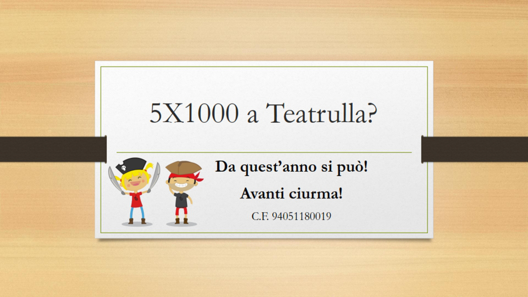 5×1000 a Teatrulla